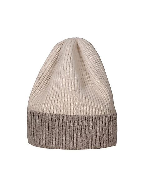 CAPO Strickmütze CAPO-JOSS CAP ribbed cap, two-coloured, turn up (1-St) Kas günstig online kaufen