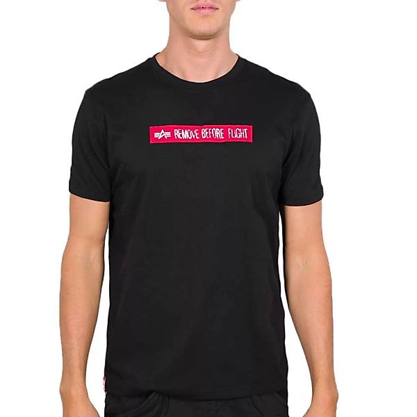 Alpha Industries Rbf Latex Print Kurzärmeliges T-shirt 2XL Black günstig online kaufen