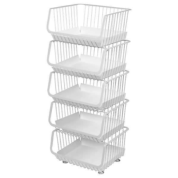 bremermann Aufbewahrungskorb Aufbewahrungskörbe 5-stufig mit Einlegeböden, günstig online kaufen