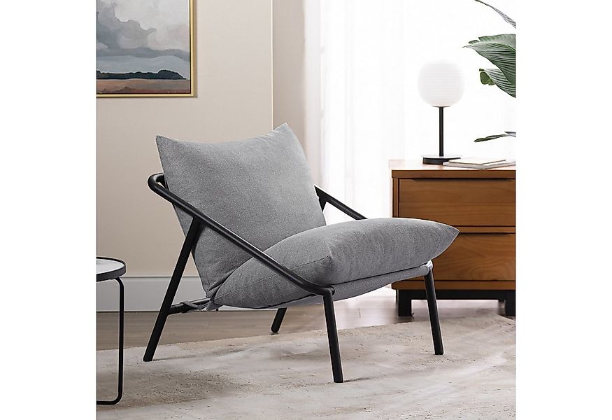 ZINUS Loungesessel Ada mit Metallgestell und gepolstertem Kissen (Packung, günstig online kaufen
