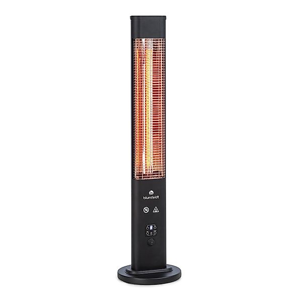 Blumfeldt Heat Guru Plus Outdoor Heizstrahler 1200 W 3 Heizstufen Fernbedie günstig online kaufen