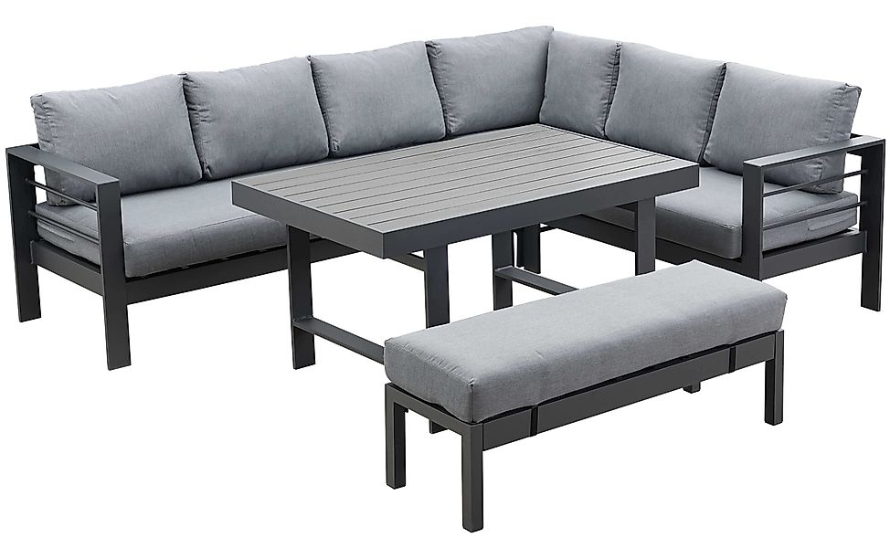 MeXo Gartenlounge-Set Modulares Gartenmöbel-Set, (Garten Essgruppe günstig online kaufen