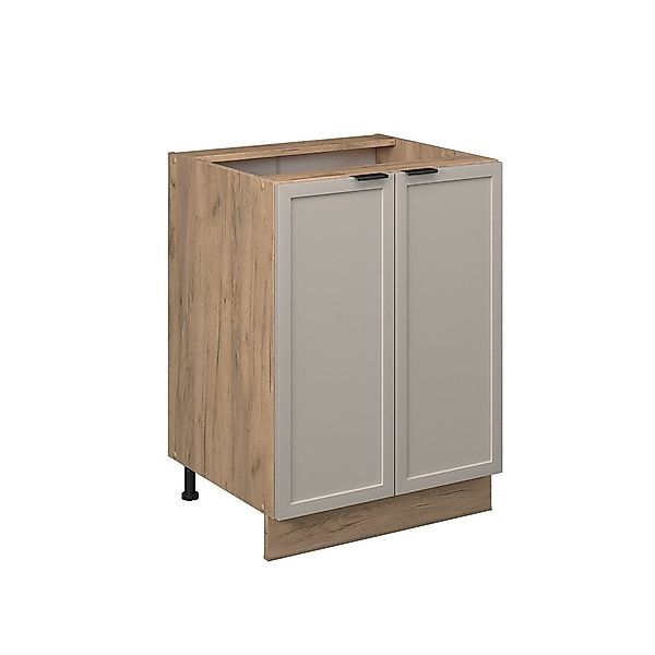 Vicco Unterschrank Fame-Line, GrauBeige/Goldkraft Eiche, 60 günstig online kaufen