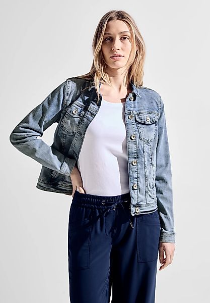 CECIL Jeansjacke mit Knopfleiste günstig online kaufen