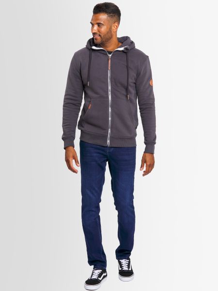 Alessandro Salvarini Sweatjacke "ASGeenio" mit hohem Kragen günstig online kaufen