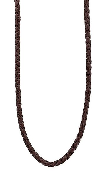 AKZENT Kette ohne Anhänger Caim braun Damen wasserfest günstig online kaufen