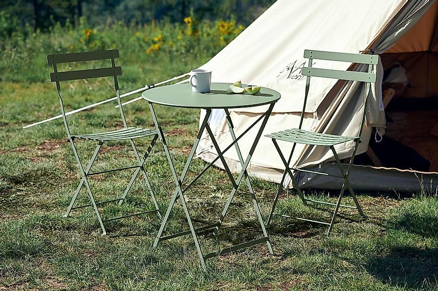 Bistro Klapptisch Rund 96 Opalgrün günstig online kaufen