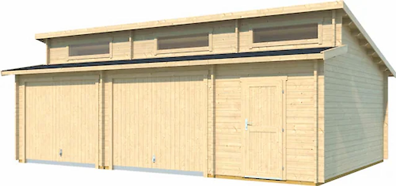 LASITA MAJA Garage »Hawaii«, (Set, für 2 Fahrzeuge geeignet), Garage + 2 Sc günstig online kaufen