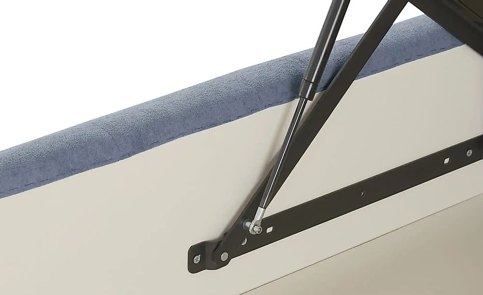 Polsterbett mit Bettkasten Savio ¦ blau ¦ Maße (cm): B: 170 H: 108 Betten > günstig online kaufen
