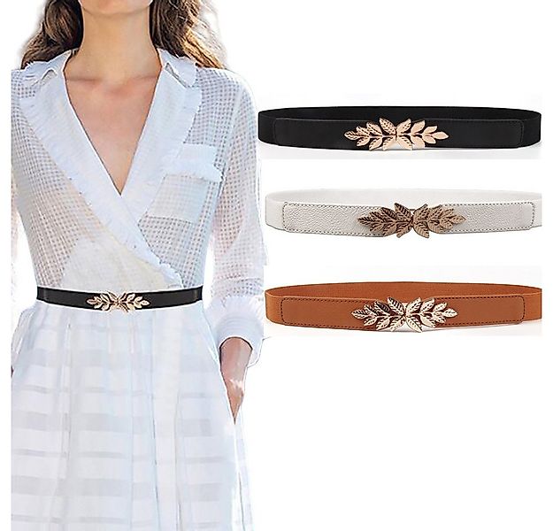 Coonoor Taillengürtel 3 Stücke Elastischer Taillengürtel für Damen Vintage günstig online kaufen