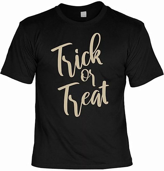 Art & Detail Shirt T-Shirt Halloween Grusel Tshirt Trick or Treat - Kürbis günstig online kaufen