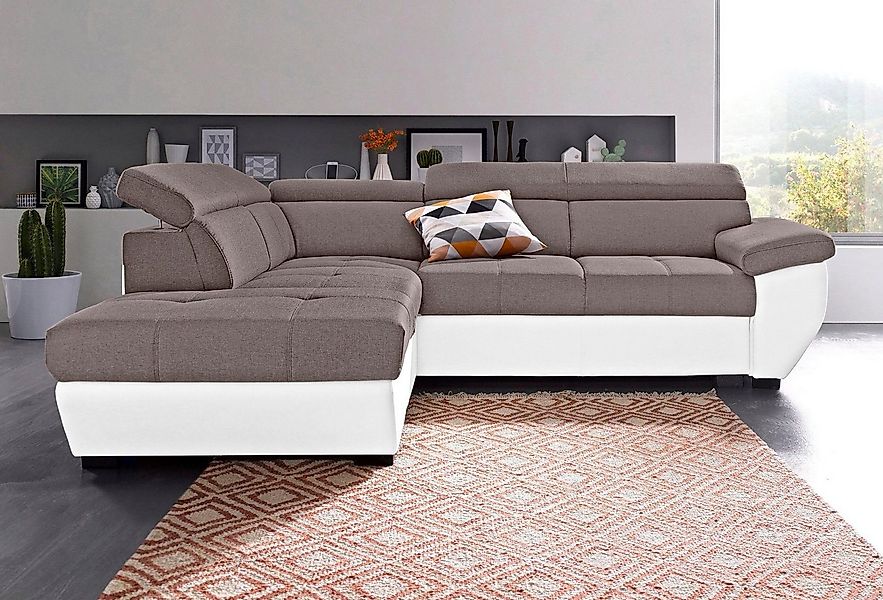 COTTA Polstergarnitur Speedway L-Form, (Set), Set bestehend aus: Ecksofa mi günstig online kaufen
