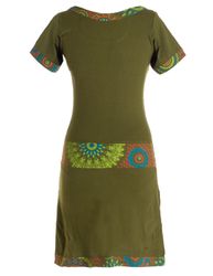 Vishes Jerseykleid Damen Sommerkleid Kurzarm Jersey-Kleid günstig online kaufen