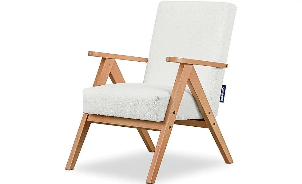 KONSIMO Sessel  Naset ¦ holzfarben ¦ Maße (cm): B: 60 H: 90 Polstermöbel > günstig online kaufen