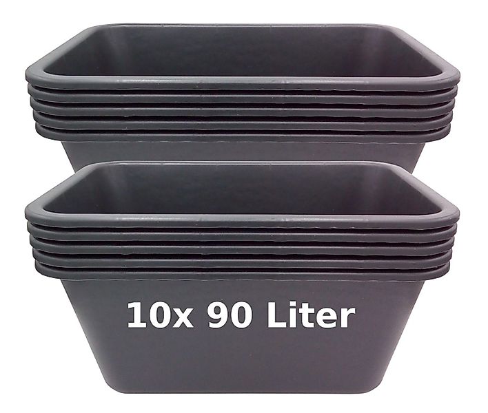 BURI Mörtelkübel 5/10er Set Pflanzwanne Mörtelkasten günstig online kaufen