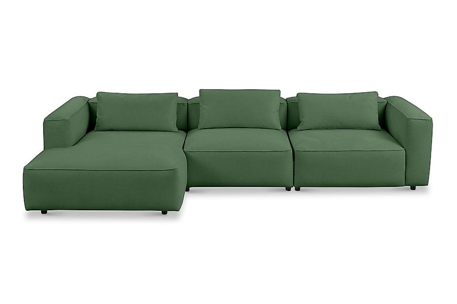 andas Ecksofa »Tvinnet« Breite 317 cm, extra tiefe Sitzfläche, kubisches Si günstig online kaufen