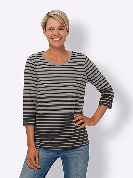 Classic Basics 3/4-Arm-Shirt "Ringelshirt" 1 Stk. tlg. günstig online kaufen