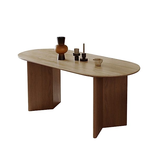 Vintagehaus Essgruppe Travertin Tisch Tivoli + günstig online kaufen