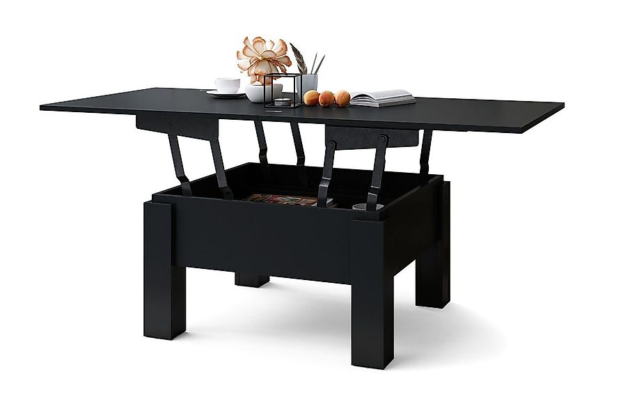 designimpex Couchtisch Design Oslo Tisch höhenverstellbar günstig online kaufen