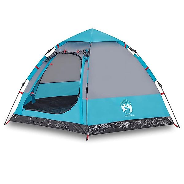 vidaXL Kuppelzelt Campingzelt 4 Personen Blau günstig online kaufen
