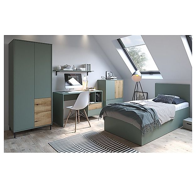 Lomadox Jugendzimmer-Set PARMA-129, (Sparset, 5-tlg., Kleiderschrank Schrei günstig online kaufen