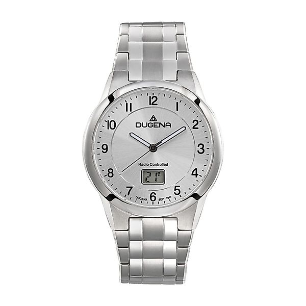 Dugena Quarzuhr Gent Funk 4461127, Titan, günstig online kaufen