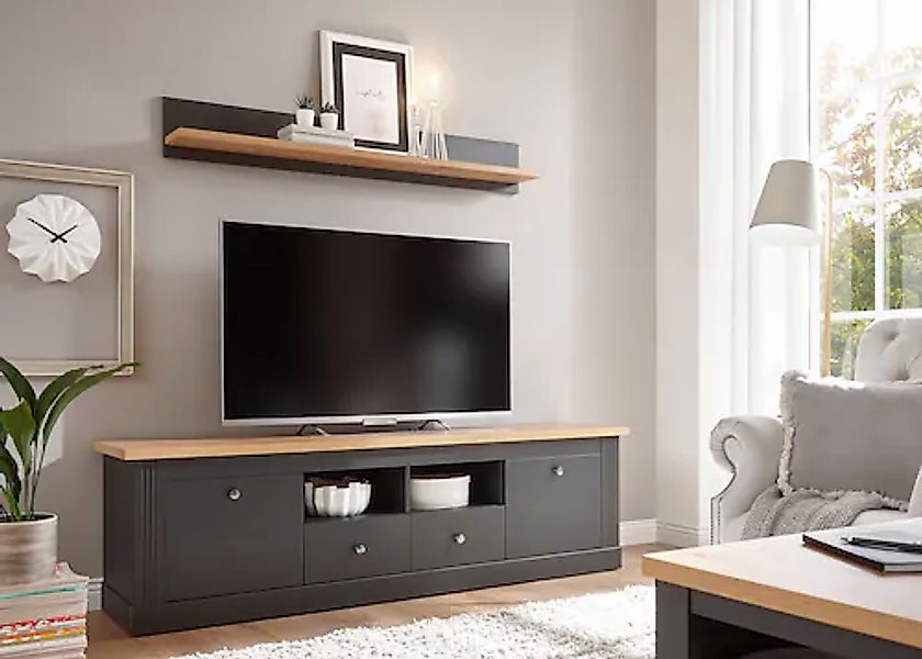 Home affaire Wohnwand »Westminster TOPSELLER!« Set, Lowboard und Wandregal, günstig online kaufen