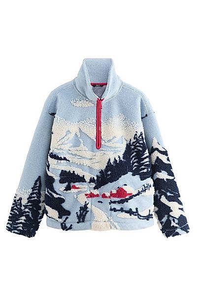 Next Fleecejacke Teddy-Borgoberteil mit 1/4-Reißverschluss (1-St) günstig online kaufen