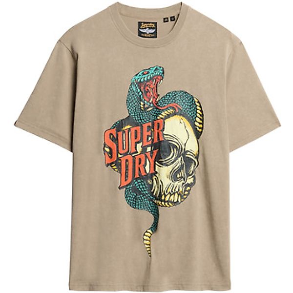 Superdry  T-Shirt T-shirt ample graphique  Biker Rock günstig online kaufen