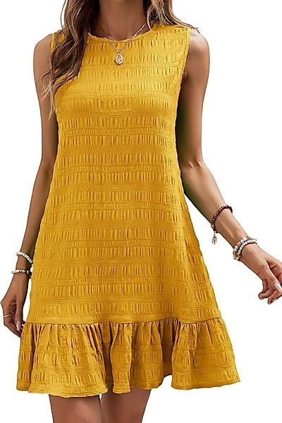 Blusmart Minikleid Feminines Sommer Minikleid (Ärmellos, günstig online kaufen