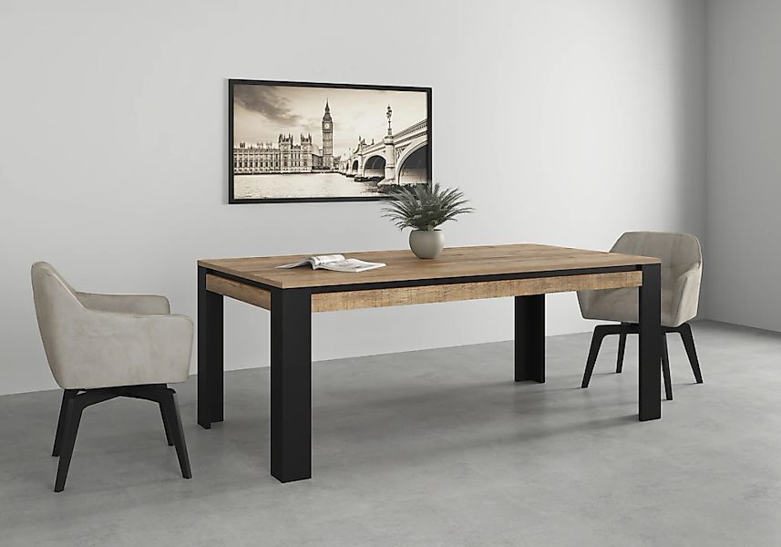 INOSIGN Wohnwand "Toledo,Set,4-St, stilvolle Mediawand ohne Beleuchtung" Se günstig online kaufen