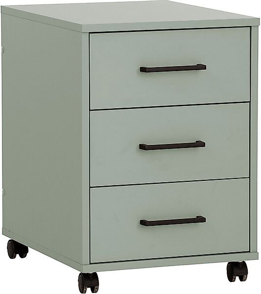 Schildmeyer Rollcontainer Ruby, Breite 40 cm, Mit Stifteinsatz, Metallbesch günstig online kaufen