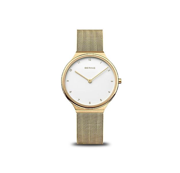 Bering Quarzuhr Bering Ultra Slim gold poliert/gebürstet 18434-334 18434-33 günstig online kaufen