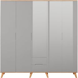 andas Kleiderschrank "Lund Schlafzimmerschrank Bestseller im skandinavische günstig online kaufen