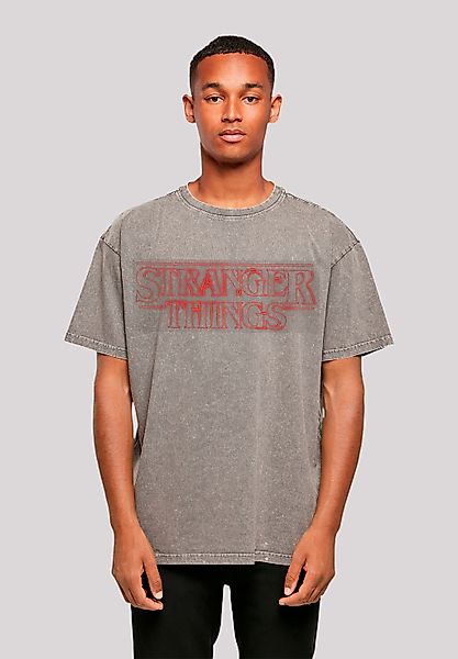F4NT4STIC T-Shirt "Stranger Things Glow Logo Netflix TV Series" Premium Qua günstig online kaufen