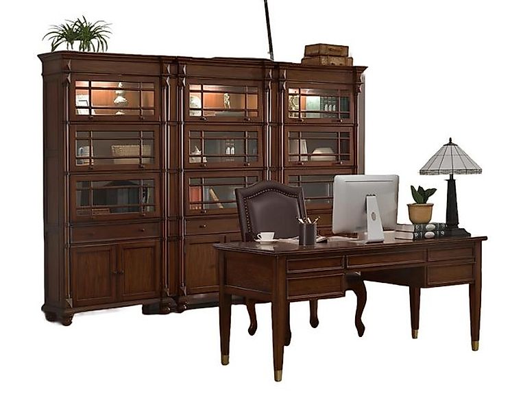 JVmoebel Vitrine Set mit 3 Vitrinen Schrank Vitrinen Wohnzimmer Schau Schrä günstig online kaufen