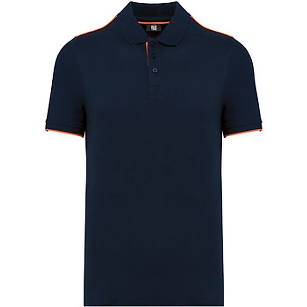 Wk. Designed To Work  Poloshirt Polo contrasté  Day To Day günstig online kaufen