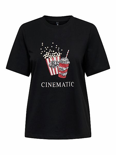 ONLY Kurzarmshirt "ONLBURST LIFE S/S POPCORN TOP BOX JRS" Baumwolle, regula günstig online kaufen