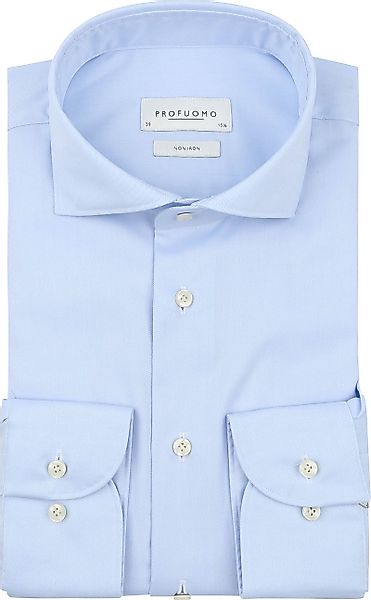 Profuomo Twill Hemd Hellblau  - Größe 39 günstig online kaufen