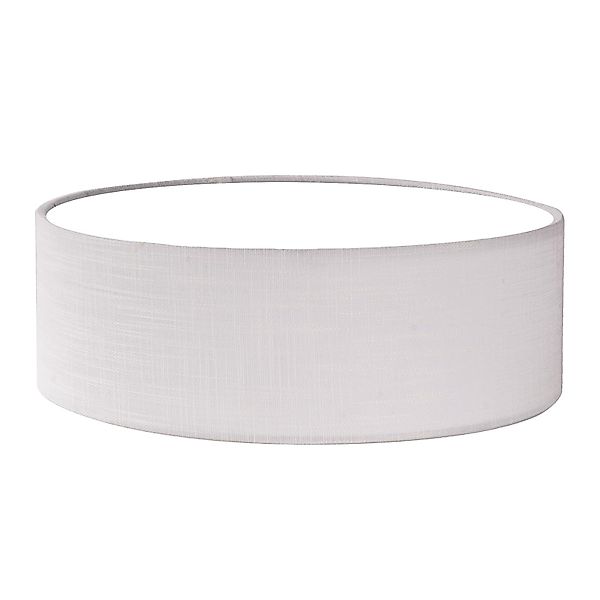 LQWELL LED Deckenleuchte aus Leinen, Ø40cm günstig online kaufen
