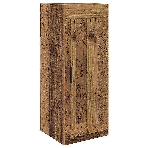 vidaXL Wandschrank Altholz 34,5 x 34 x 90 cm Holzwerkstoff 882442 günstig online kaufen
