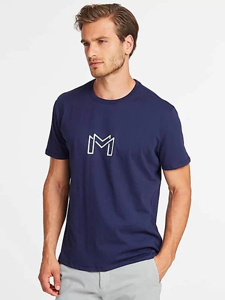 T-Shirt Marciano Geometrisches Logo günstig online kaufen