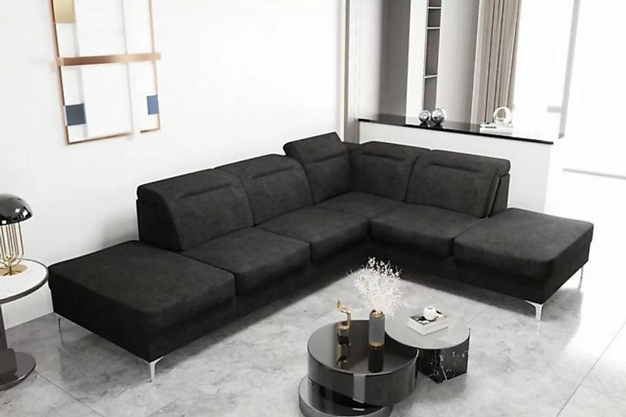 JVmoebel Ecksofa Moderne Sofas Stoffsofa Couch Wohnlandschaft Sofa Ecke Des günstig online kaufen
