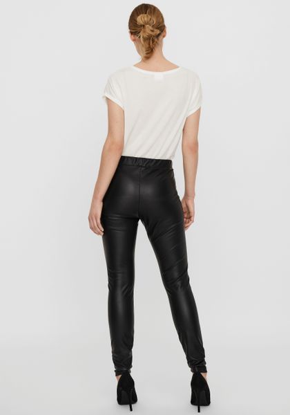 Vero Moda Lederimitathose VMGANA MR PL günstig online kaufen