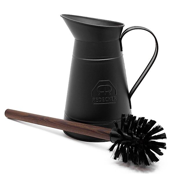 Redecker WC-Garnitur WC-Bürstengarnitur Thermoholzbürste rund Nylon günstig online kaufen