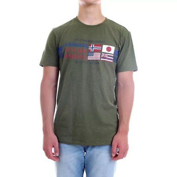 Napapijri  T-Shirt NP0A4F6J T-Shirt/Polo Mann GRÜN günstig online kaufen