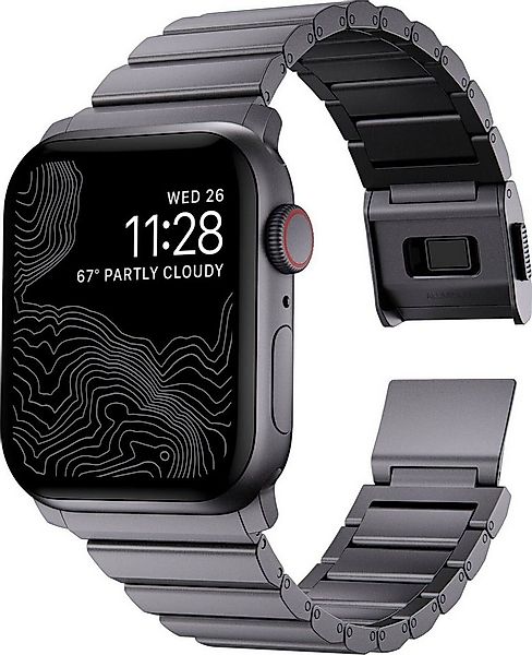 Nomad Smartwatch-Armband Strap Aluminum 42/44/45/49mm günstig online kaufen