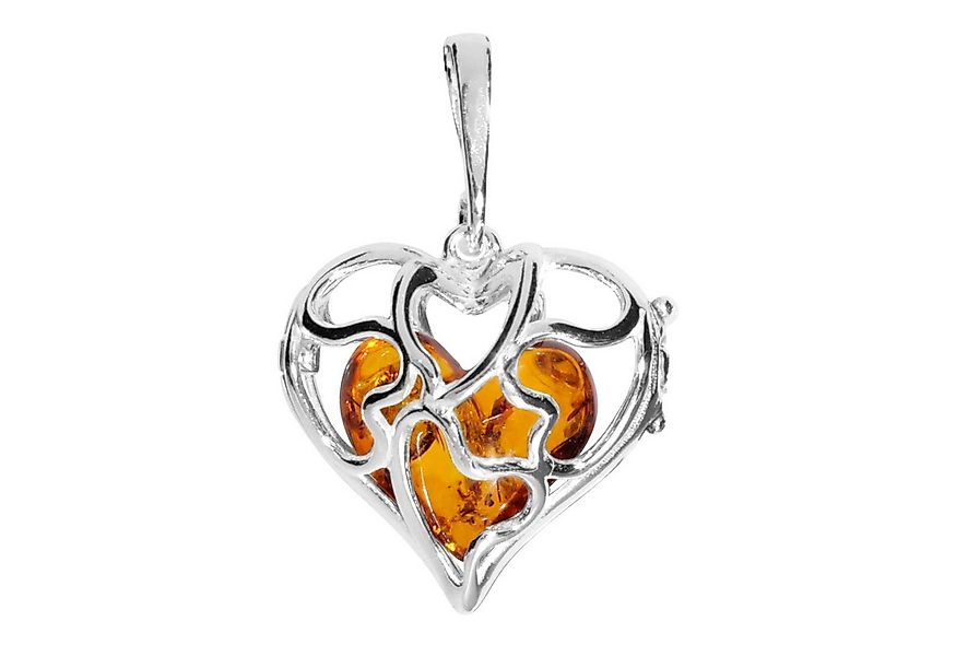 OSTSEE-SCHMUCK Kettenanhänger Ostsee-Schmuck Anhänger Herz im Herz Anhänger günstig online kaufen