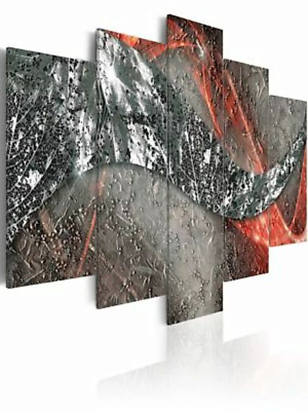 artgeist Wandbild Silbernes Feuer mehrfarbig Gr. 200 x 100 günstig online kaufen