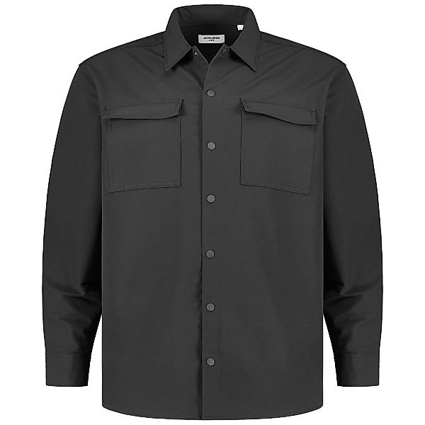 Jack&Jones Overshirt mit Elasthan Farbe schwarz Größe: 7XL günstig online kaufen